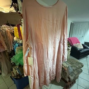 Wilfred Pink Long Sleeve Dress